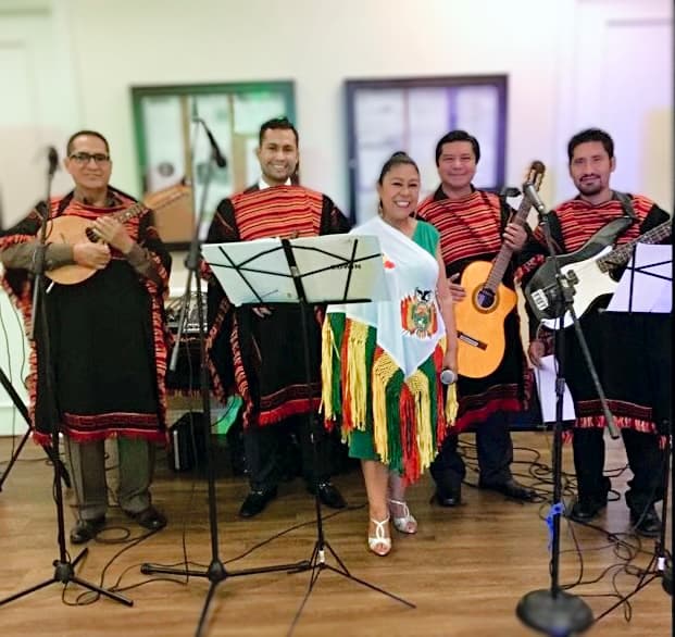 Casa Andes ensemble performing Bolivian and Andean music